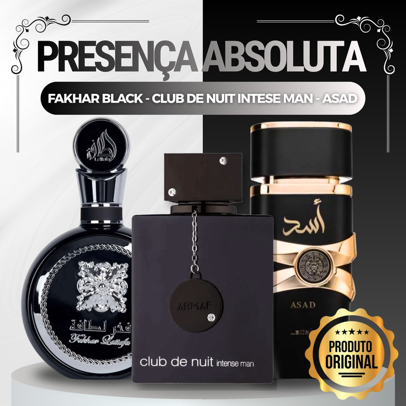 OFERTA ESPECIAL | KIT PRESENÇA ABSOLUTA + ENVIO GRÁTIS